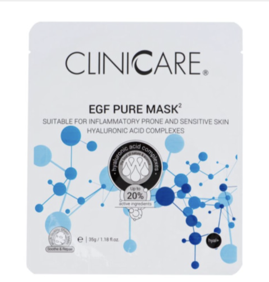 ClinicCare EGF Pure Mask For Sensitive Skin 1 Sheet