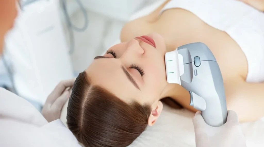 HIFU treatment photograph